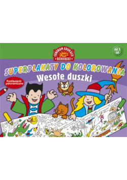 Wesołe duszki Superplakaty do kolorowania