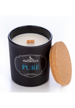 Świeczka sojowa Pure czarna 135g