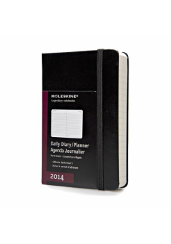 Moleskine 2014 Kalendarz-terminarz książkowy mały dzienny