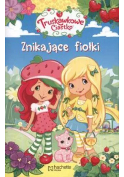 Truskawkowe ciastko znikające fiołki