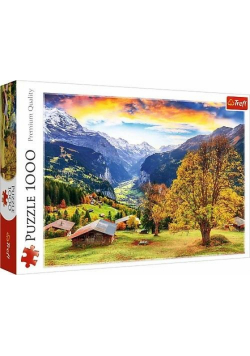Puzzle 1000 Malownicza alpejska wioska TREFL