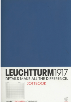 Notatnik Leuchtturm1917 Jottbook A4 kratka 60 kartek nordycki niebieski