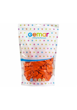 Balony pastel pomarańczowe 50szt