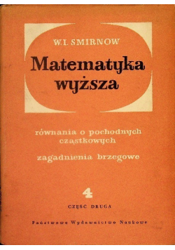 Matematyka Wyższa Tom 3 Część 2