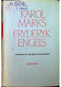 Engels Marks Dzieła  zebrane Tom 1