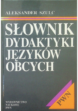Słownik dydaktyki języków obcych