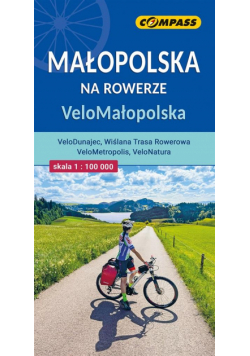 Mapa - Małopolska na rowerze 1:100 00