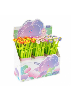 Długopis żelowy Silky Flowers (48szt)