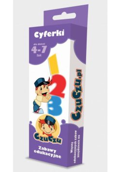 Cyferki z CzuCzu dla dzieci 4-7 lat Zabawy edukacyjne