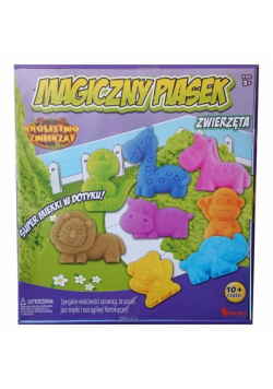 Magiczny piasek Zestaw z dioramą Zwierzęta