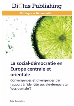 La social-démocratie en europe centrale et orientale