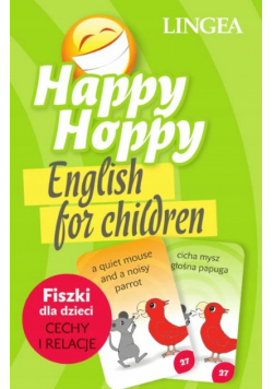 Happy Hoppy Fiszki Angielski Cechy i relacje
