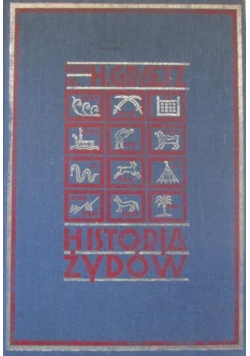 Historia żydów Tom 3 Reprint z 1929 r.
