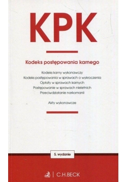 Kodeks postępowania karnego oraz ustawy...