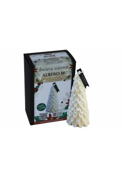 Świeczka naturalna wolnostojąca sojowa Albero M