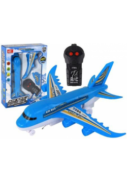 Samolot R/C niebieski światła