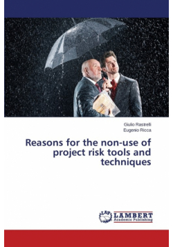 Reasons for the non-use of project risk tools and techniques
