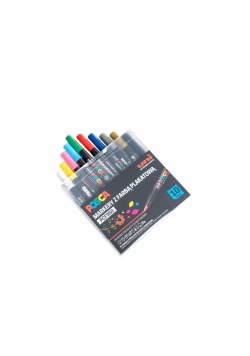 Markery PCF-350 10 kolorów Posca Uni