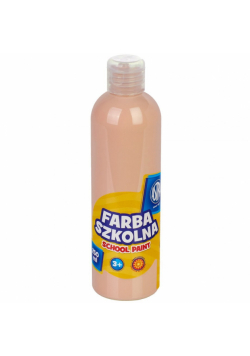 Farba szkolna naturalna tempera Astra 250 ml cielista