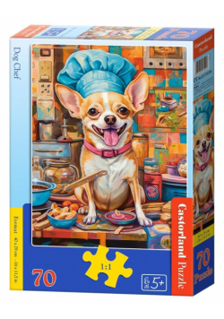 Puzzle 70 Dog Chef B-070206