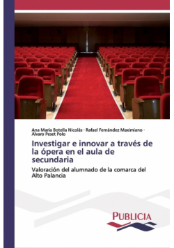 Investigar e innovar a través de la ópera en el aula de secundaria