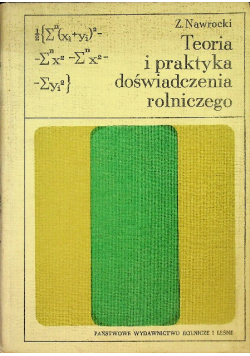 Teoria i praktyka doświadczenia rolniczego