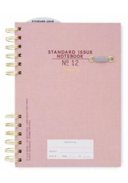 Notatnik A5/192K linia Standard Issue No.12 pink