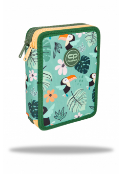 Piórnik 2-komorowy z wyposażeniem Coolpack Jumper XL toucans