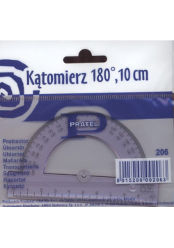 Kątomierz Pratel 10 cm 180 stopni 20 sztuk