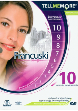 Tell Me More Performance Francuski 10 poziomów zaawansowania + DVD