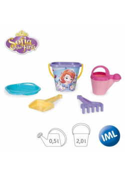 Komplet do piasku 5 elementów Sofia the First