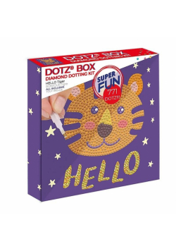 Diamond Dotz Box - Hello Tiger