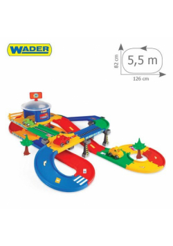 Kid Cars 3D Garaż z trasą 5,5 m