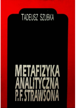 Metafizyka Analityczna P F Strawsona