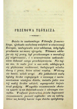 O udoskonaleniu moralnem Tom I, 1855 r.