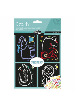 Zestaw kreatywny Crafty Dzikie zwierzęta