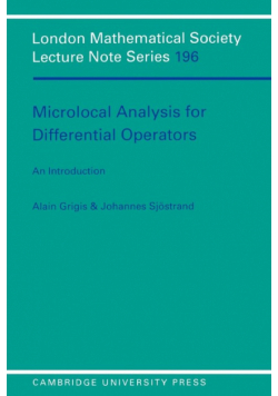 Microlocal Analysis for Differential Operators
