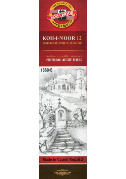 Ołówek grafitowy 1860/B Gold Star 12 sztuk