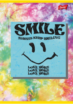 Paczka Zeszyt A5 32k kratka keep smiling mix pakiet 15 sztuk