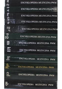Encyklopedia muzyczna PWM Tom 1 do 12