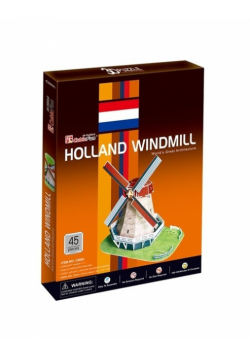 Puzzle 3D Holland Windmill