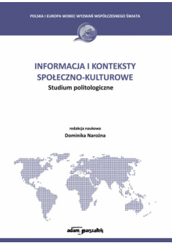 Informacja i konteksty społeczno-kulturowe