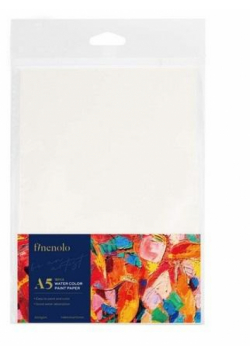 Papier akwarelowy A5 Finenolo 300g/m2 16szt. biały