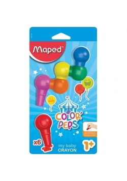 Kredki Colorpeps Baby 6 kolorów MAPED