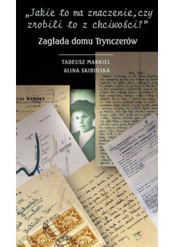 Jakie to ma znaczenie czy zrobili to z chciwości
