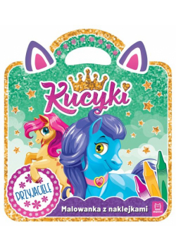 Kucyki Malowanka z naklejkami. Przyjaciele