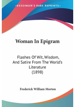 Woman In Epigram