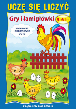 Uczę się liczyć Gry i łamigłówki 5-6 lat