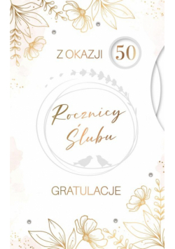 Karnet Rocznica Ślubu