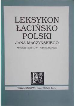 Leksykon Łacińsko Polski
